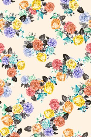 手绘印花华亿平台图片