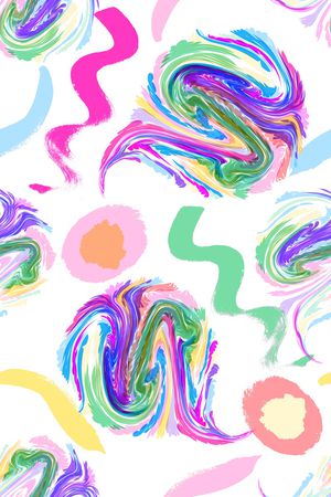 抽象印花华亿平台图片