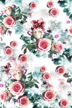 花朵印花华亿平台图片