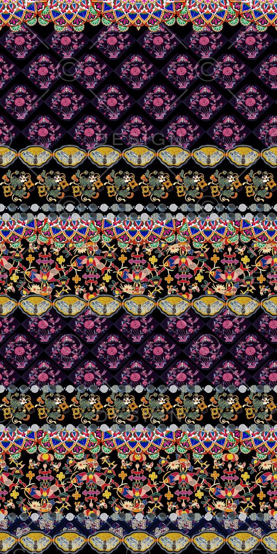 民族风印花华亿平台图片