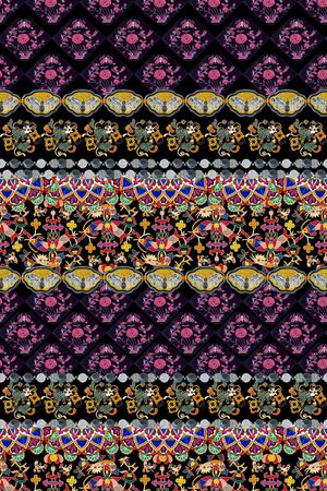 民族风印花华亿平台图片