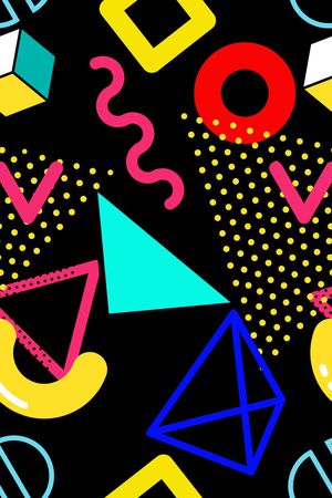 不规则几何印花华亿平台图片