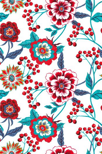 866258-春夏水彩肌理超大花卉