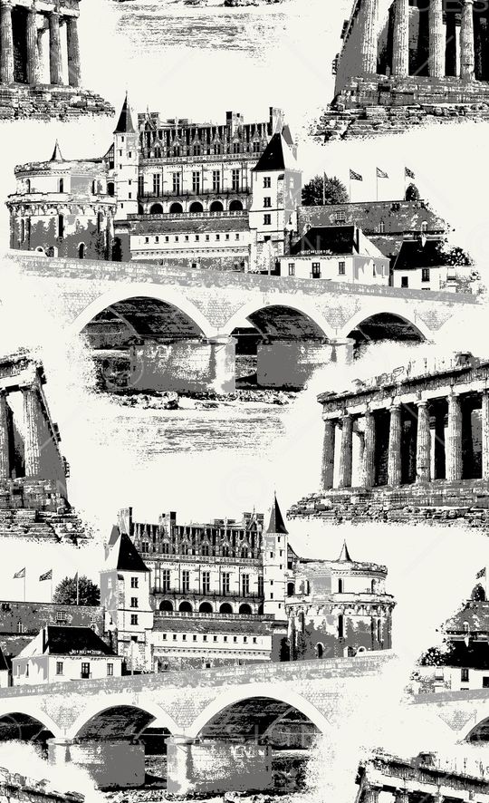 不规则几何印花华亿平台图片