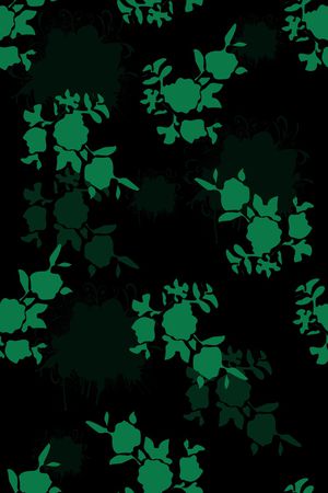 玉兰花印花华亿平台图片