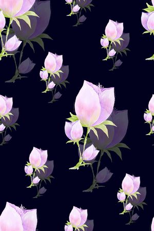 牡丹印花华亿平台图片