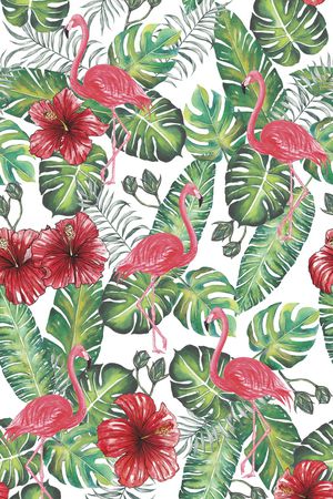 棕榈叶印花华亿平台图片