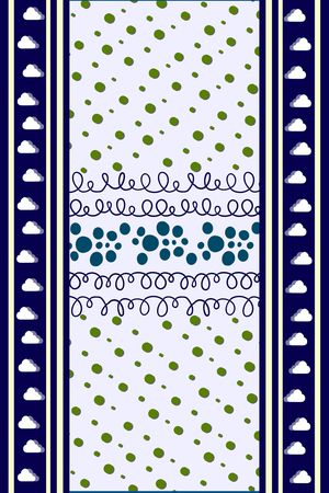 丝巾定位花印花华亿平台图片