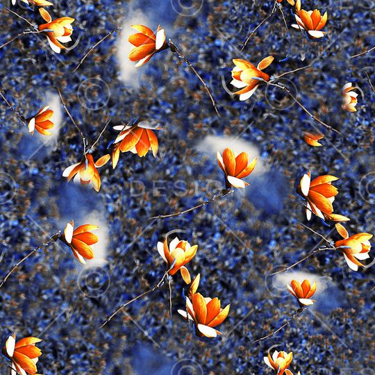 大气花印花华亿平台图片