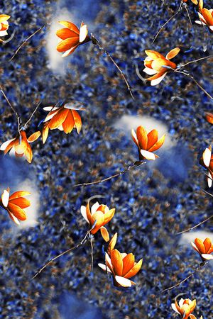 大气花印花华亿平台图片