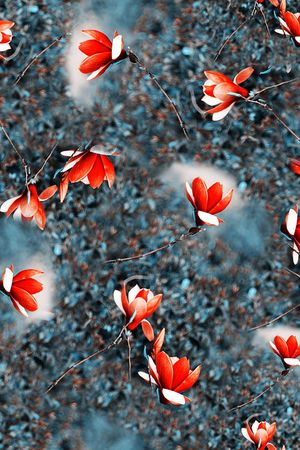 大气花印花华亿平台图片