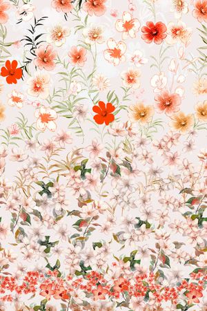 小碎花印花华亿平台图片