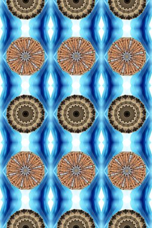 圆形印花华亿平台图片