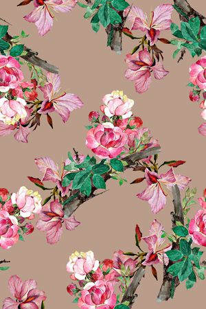 春夏清爽雪纺真丝棉丝巾布料泳装童趣印花印花华亿平台图片