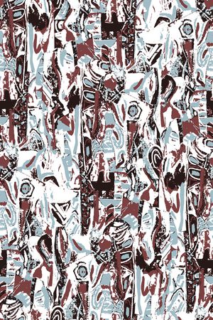 几何印花华亿平台图片