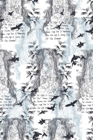 抽象纹理印花华亿平台图片