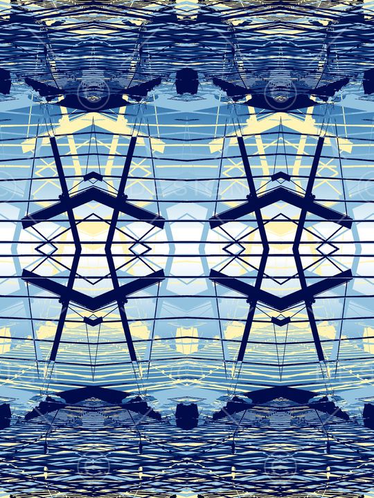 几何印花华亿平台图片