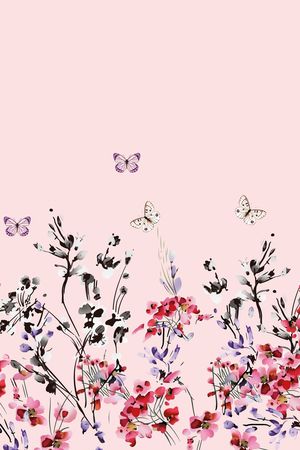 桃花印花华亿平台图片