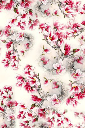 花朵印花华亿平台图片