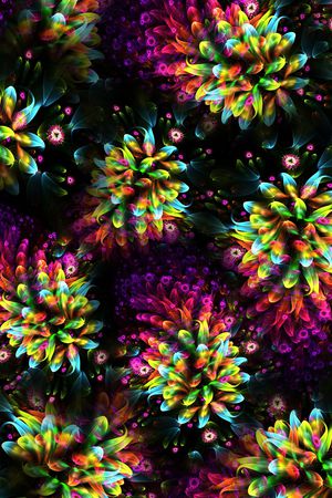 抽象印花华亿平台图片