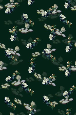 花朵印花华亿平台图片