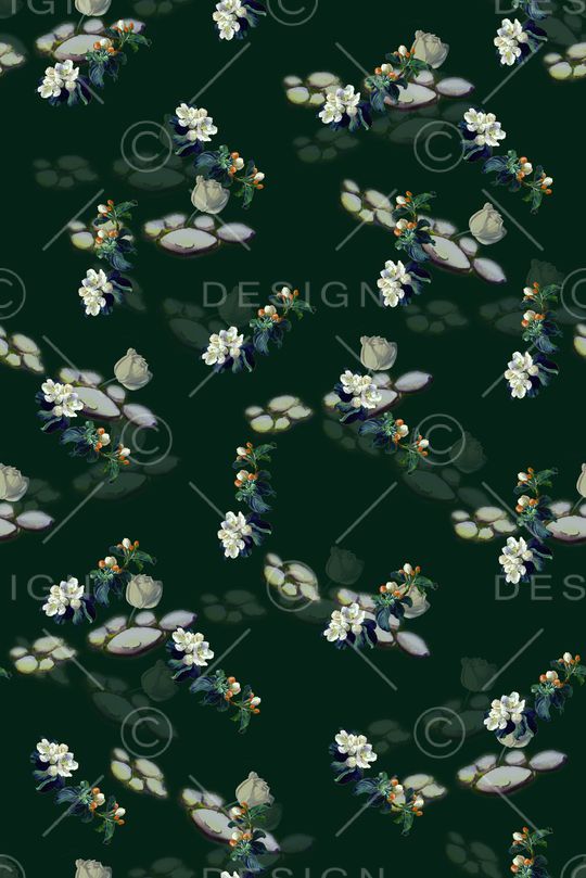 花朵印花华亿平台图片