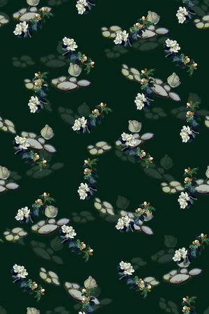 花朵印花华亿平台图片