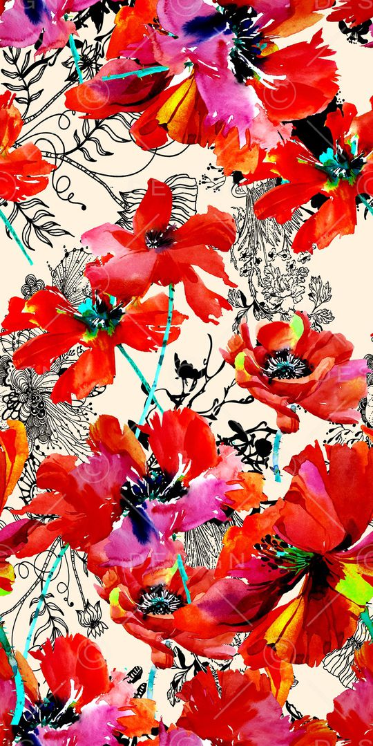 花朵印花华亿平台图片