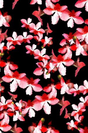 花瓣印花华亿平台图片