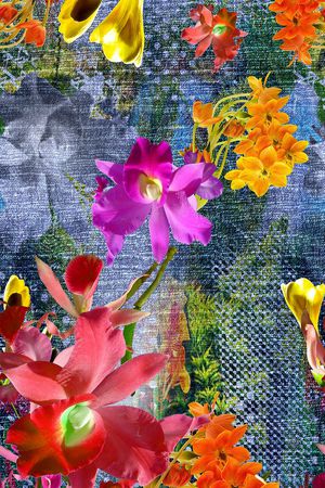 花瓣印花华亿平台图片