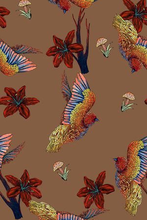 抽象手绘水彩画植物纹理花卉数码印花印花华亿平台图片