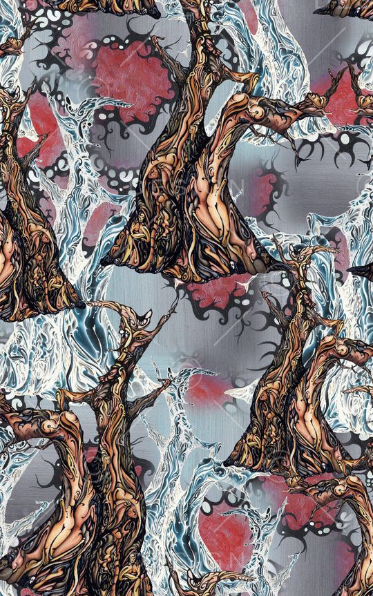 水彩印花华亿平台图片