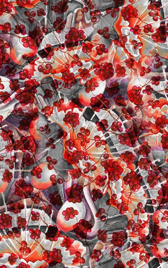 中国风印花华亿平台图片