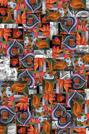 民族风印花华亿平台图片