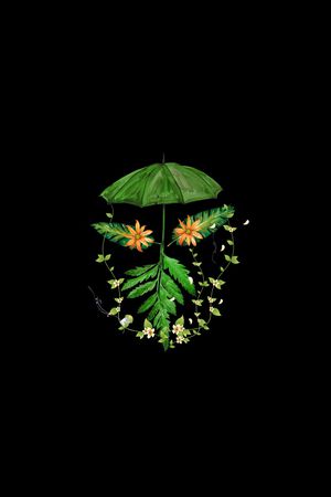 植物印花华亿平台图片