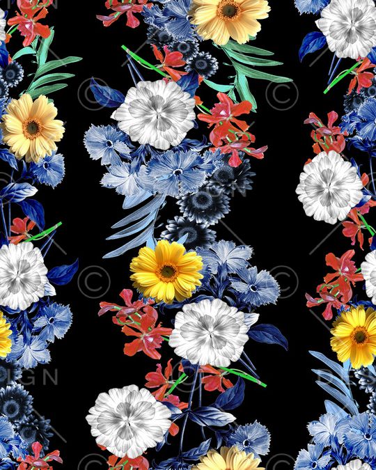 花瓣印花华亿平台图片