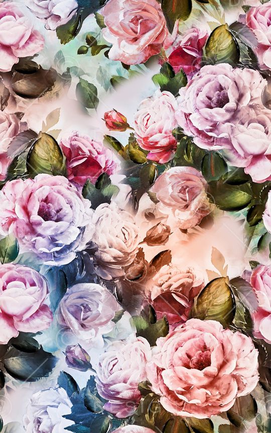 花朵印花华亿平台图片