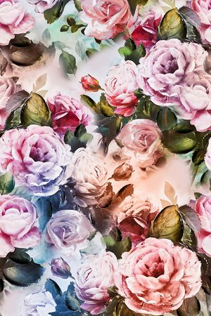 花朵印花华亿平台图片