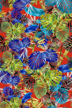 芭蕉印花华亿平台图片