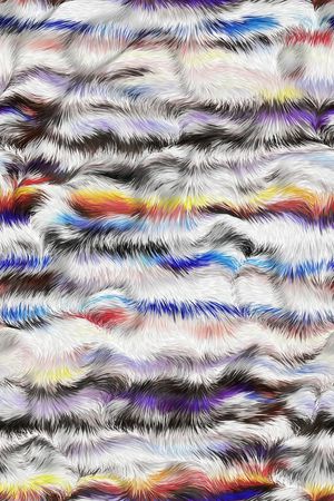 抽象几何印花华亿平台图片