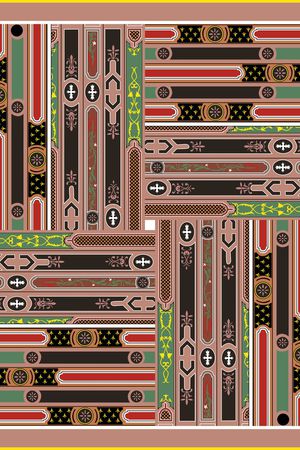 民族风印花华亿平台图片