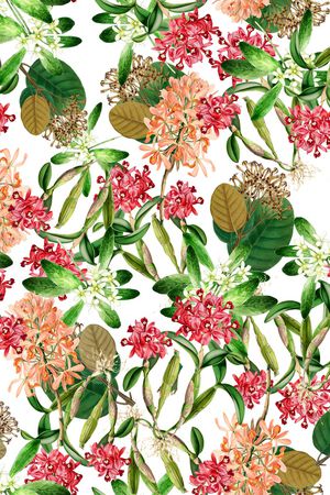 植物印花华亿平台图片