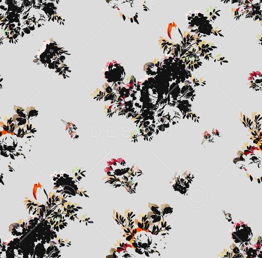 郁金香印花华亿平台图片