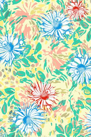 手绘印花华亿平台图片