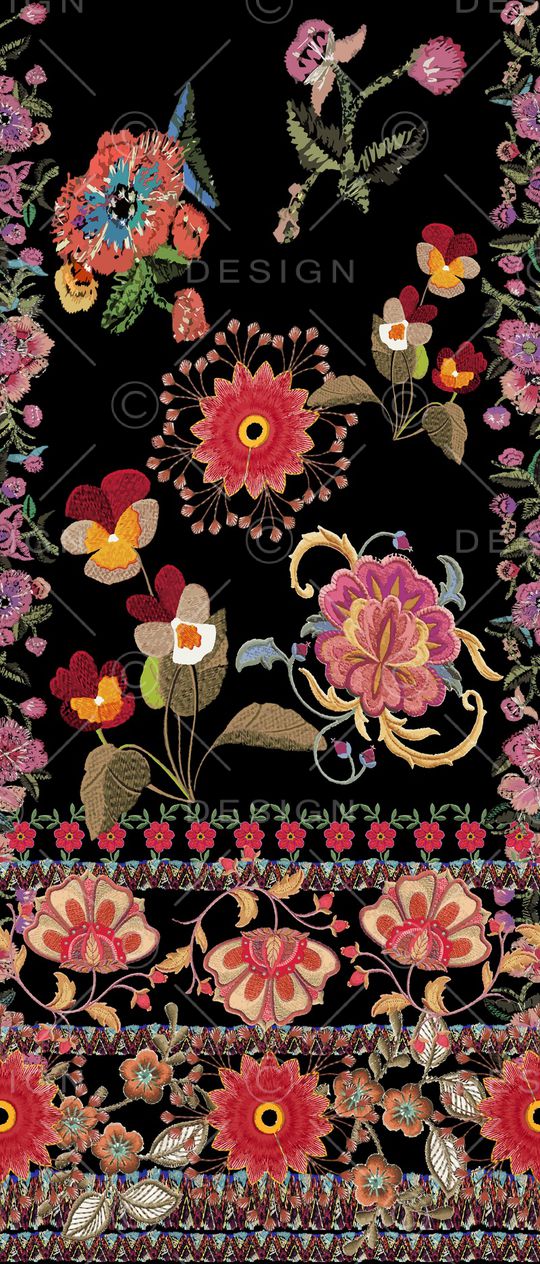 植物印花华亿平台图片