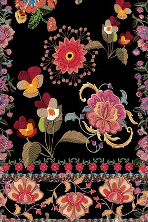 植物印花华亿平台图片