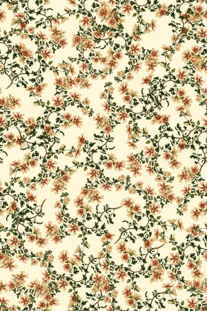 小碎花印花华亿平台图片