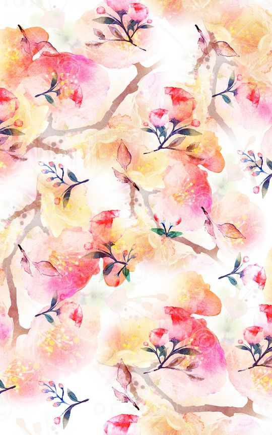 水彩印花华亿平台图片