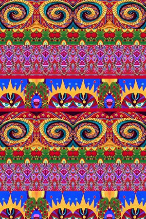 波西米亚印花华亿平台图片