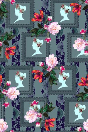 波西米亚印花华亿平台图片